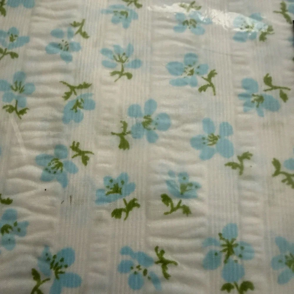 Vintage NIP FIELDCREST  Polycotton Seersucker Standard Pillowcases 21x27 USA‎